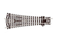 Code 100 Setrack -- Medium-Radius Wye Insulfrog 6-11/16"  170mm Long, 33-27/32"  85.96cm Radiu