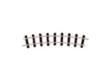 OO-9/HOe Curved Track - Setrack -- #1 9"  22.8cm Radius, 22.5 Degree Sections pkg(8)-2