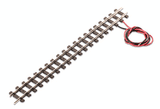 OO-9/HOe Straight Terminal Track - Setrack -- With Wires - 6-7/8"  17.4cm-1