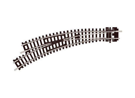 Code 80 Curved Turnout - Setrack -- Left Hand