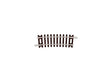 Code 80 Curved Track -- Half Curve, 9" Radius, 11-1/4"