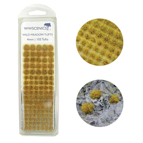 Grass Tufts 5/32"  4mm -- Wild Meadow pkg(103)