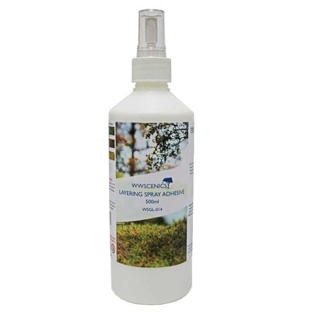 Layering Spray Adhesive -- Pump Spray Bottle 16.9oz  500ml