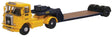 Atkinson Borderer Tractor with Lowboy Trailer - Assembled -- NCB Mines Rescue (yellow, black)