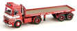 ERF LV Flatbed Trailer - Assembled -- Carnation