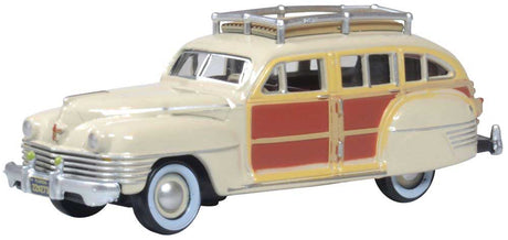 1942 Chrysler Town and Country Station Wagon - Assembled -- Catalina Tan, Brown