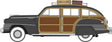 1942 Chrysler Town and Country Station Wagon - Assembled -- Woody w/Black