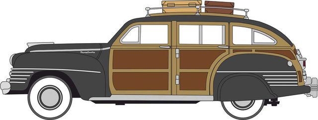 1942 Chrysler Town and Country Station Wagon - Assembled -- Woody w/Black