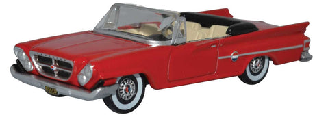 1961 Chrysler 300 Convertible - Assembled -- Top Down (Mardi Gras Red)
