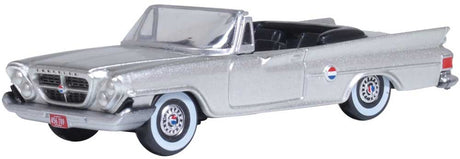 1961 Chrysler 300 Convertible - Assembled -- Top Down (Sheffield Silver)