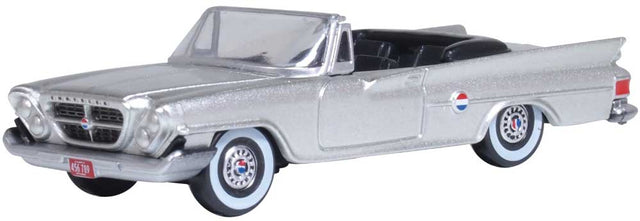 1961 Chrysler 300 Convertible - Assembled -- Top Down (Sheffield Silver)