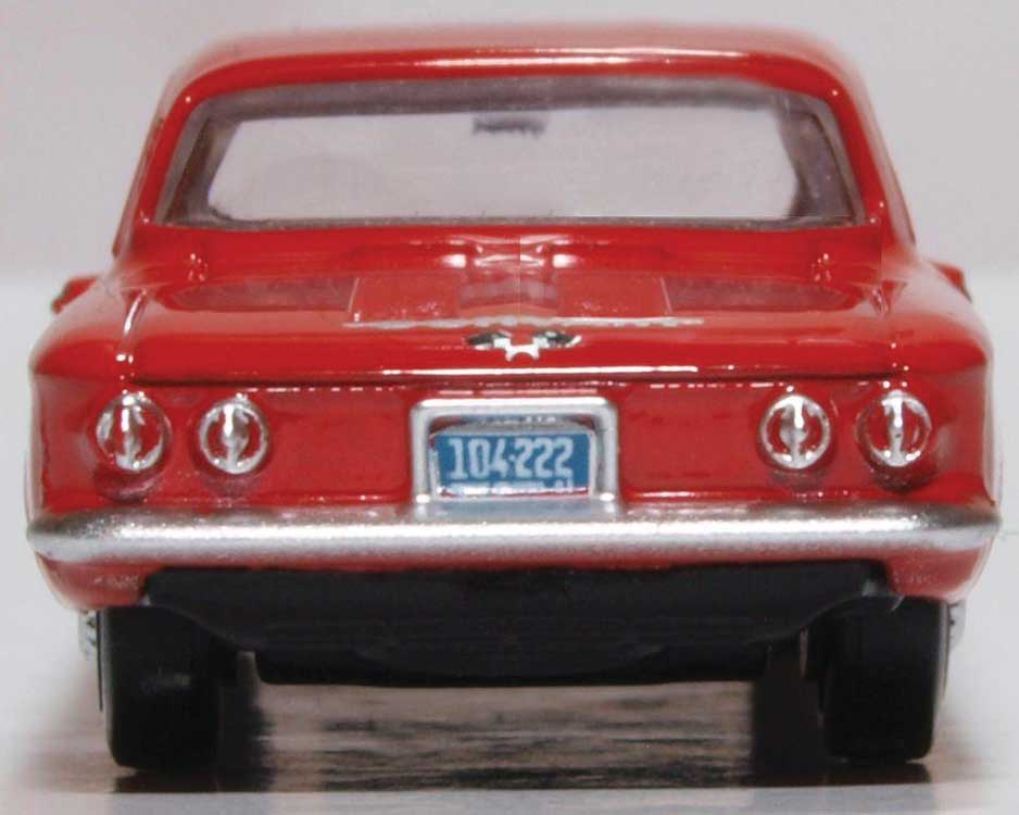 1963-1970 Chevrolet Corvair Coupe - Assembled -- Riverside Red-3