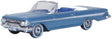 1961 Chevy Impala - Assembled -- Jewel Blue, White