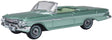 1961 Chevy Impala Convertible - Assembled -- Top Down (Arbor Green)