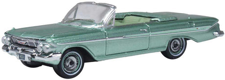 1961 Chevy Impala Convertible - Assembled -- Top Down (Arbor Green)