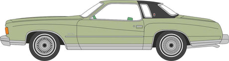 1974 Chevrolet Monte Carlo Landau - Assembled -- Medium Green, Black