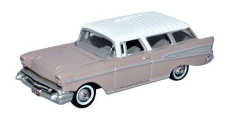 1957 Chevrolet Nomad 2 Door Station Wagon - Assembled -- Dusk Pearl, Imperial Ivory