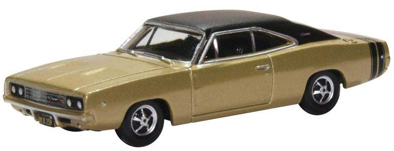 1968 Dodge Charger - Assembled -- Gold, Black