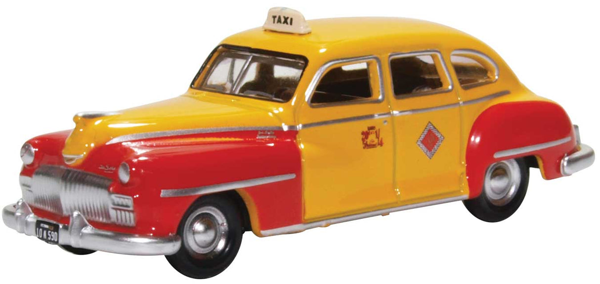 1946-1948 Desoto Suburban Sedan - Assembled -- San Francisco Taxi (yellow, red)