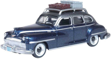 1946-1948 Desoto Suburban Sedan - Assembled -- Butterfly Blue, Crystal Gray-1