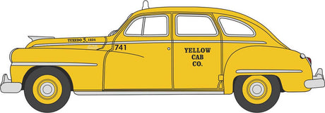 1946-1948 Desoto Suburban Sedan - Assembled -- San Francisco Yellow Cab Taxi (yellow)