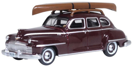 1946-1948 Desoto Suburban Sedan - Assembled -- Royal Maroon
