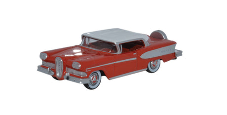 1958 Ford Edsel Citation - Assembled -- Ember Red, Frost White