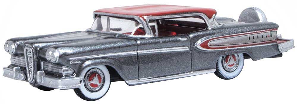 1958 Ford Edsel Citation - Assembled -- Silver Gray, Ember Red