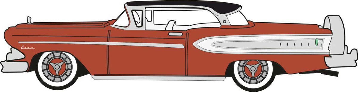 1958 Ford Edsel Citation - Assembled -- Copper, Frost White, Black