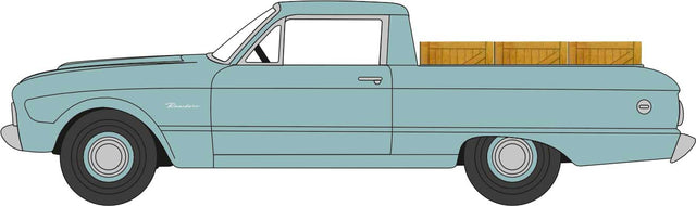 1960 Ford Falcon Ranchero - Assembled -- Meadowvale Green with Load
