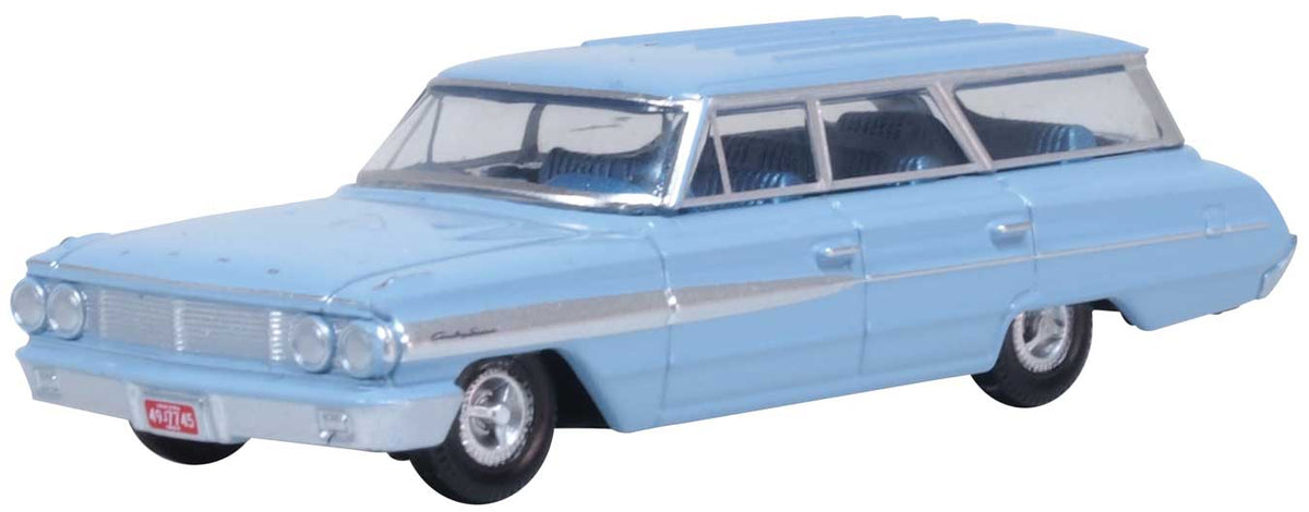 1964 Ford Country Sedan Station Wagon - Assembled -- Skylight Blue