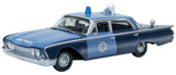 1960 Ford Fairlane 500 Town Sedan - Assembled -- Massachusetts State Police Radar Car (black, blue)-1