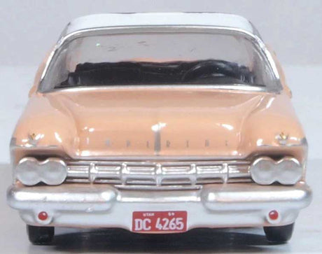 1959 Imperial Crown 2-Door Hardtop - Assembled -- Persian Pink-5
