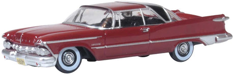 1959 Imperial Crown 2-Door Hardtop - Assembled -- Radiant Red, Black