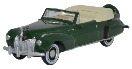 1941 Lincoln Continental Convertible - Assembled -- Top Down (Spode Green)