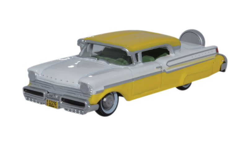 1957 Mercury Turnpike Cruiser - Assembled -- Moonmist Yellow, Classic White