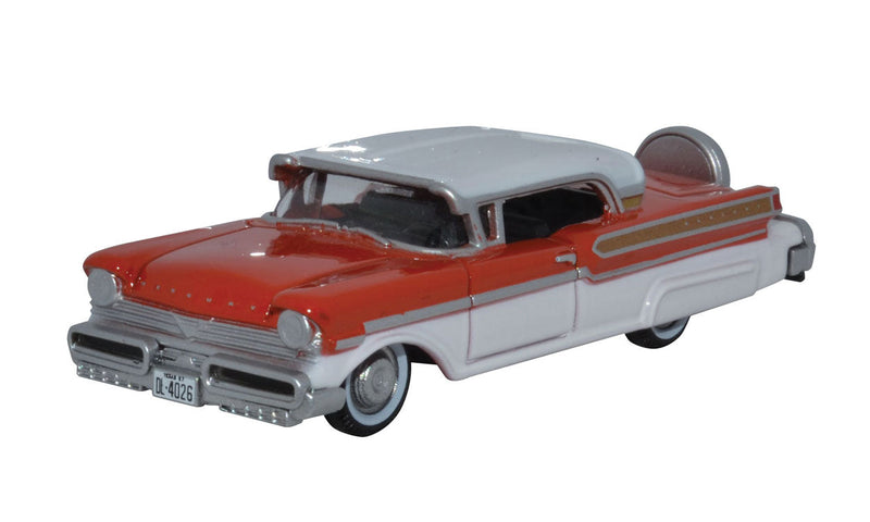 1957 Mercury Turnpike Cruiser - Assembled -- Fiesta Red, Classic White