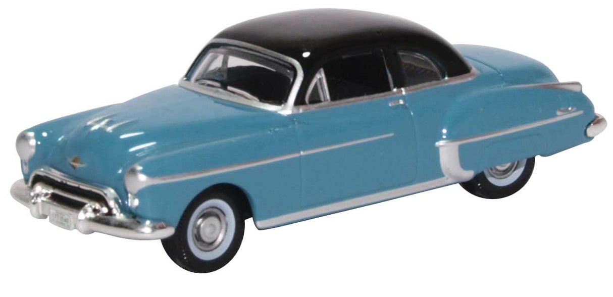 1950 Oldsmobile Rocket 88 - Assembled -- Crest Blue, Black