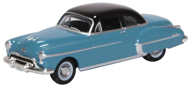 1950 Oldsmobile Rocket 88 - Assembled -- Crest Blue, Black