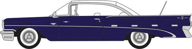 1959 Pontiac Bonneville - Assembled -- Metallic Concorde Blue, White
