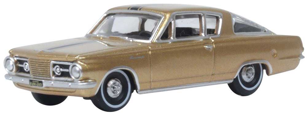 1965 Plymouth Barracuda - Assembled -- Gold