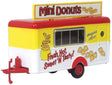 Concession Trailer - Assembled -- Mini Donuts (yellow, white, red)