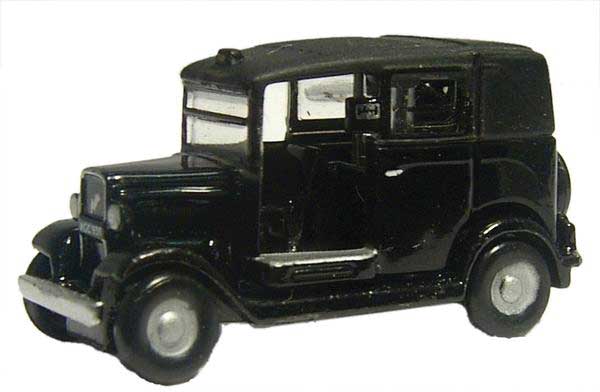 Austin Low Loader Taxi - Assembled -- Black