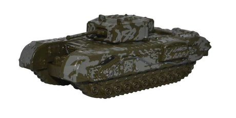 1943 Churchill Mk.III Tank - Assembled -- 142 RAC Tunisia (camouflage)