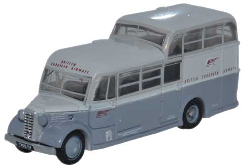 Commer Commando Double-Deck Bus - Assembled -- British European Airways BEA (2-Tone Gray)