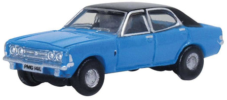 1970 Ford Cortina Mark III - Assembled -- Electric Monza Blue, Black