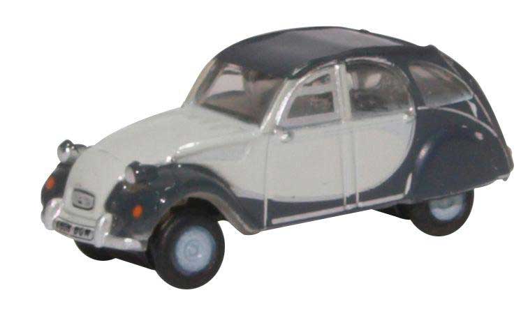 Citroen 2CV - Assembled -- 2-Tone Gray