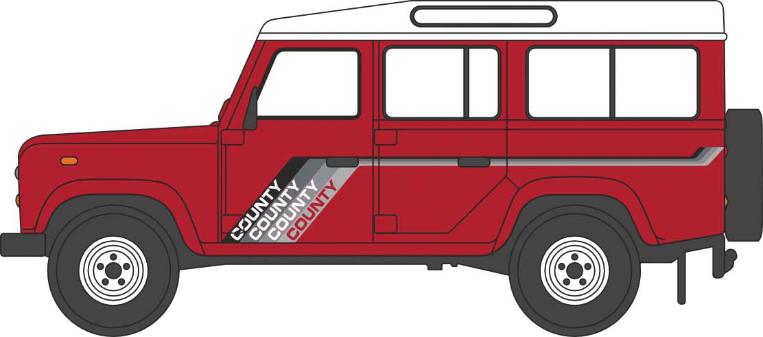 Land Rover Defender Hardtop - Assembled -- Masai Red