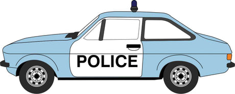 1974 Ford Escort Mark II - Assembled -- Cambridgeshire Police (light blue, white)-1