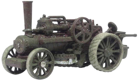 1918 Fowler BB1 Plowing Engine - Assembled -- No. 15145 (Rusty; brown, cream)
